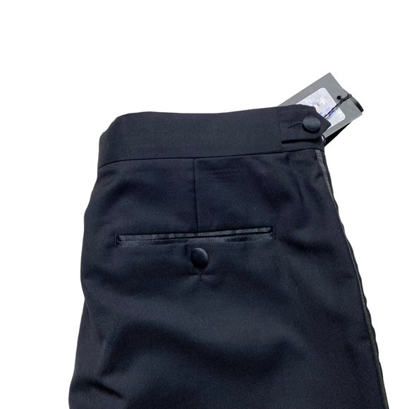 Dobell Dress Pants Mens Size 34 X 30 Flat Front Straight Fit - Picture 5 of 11